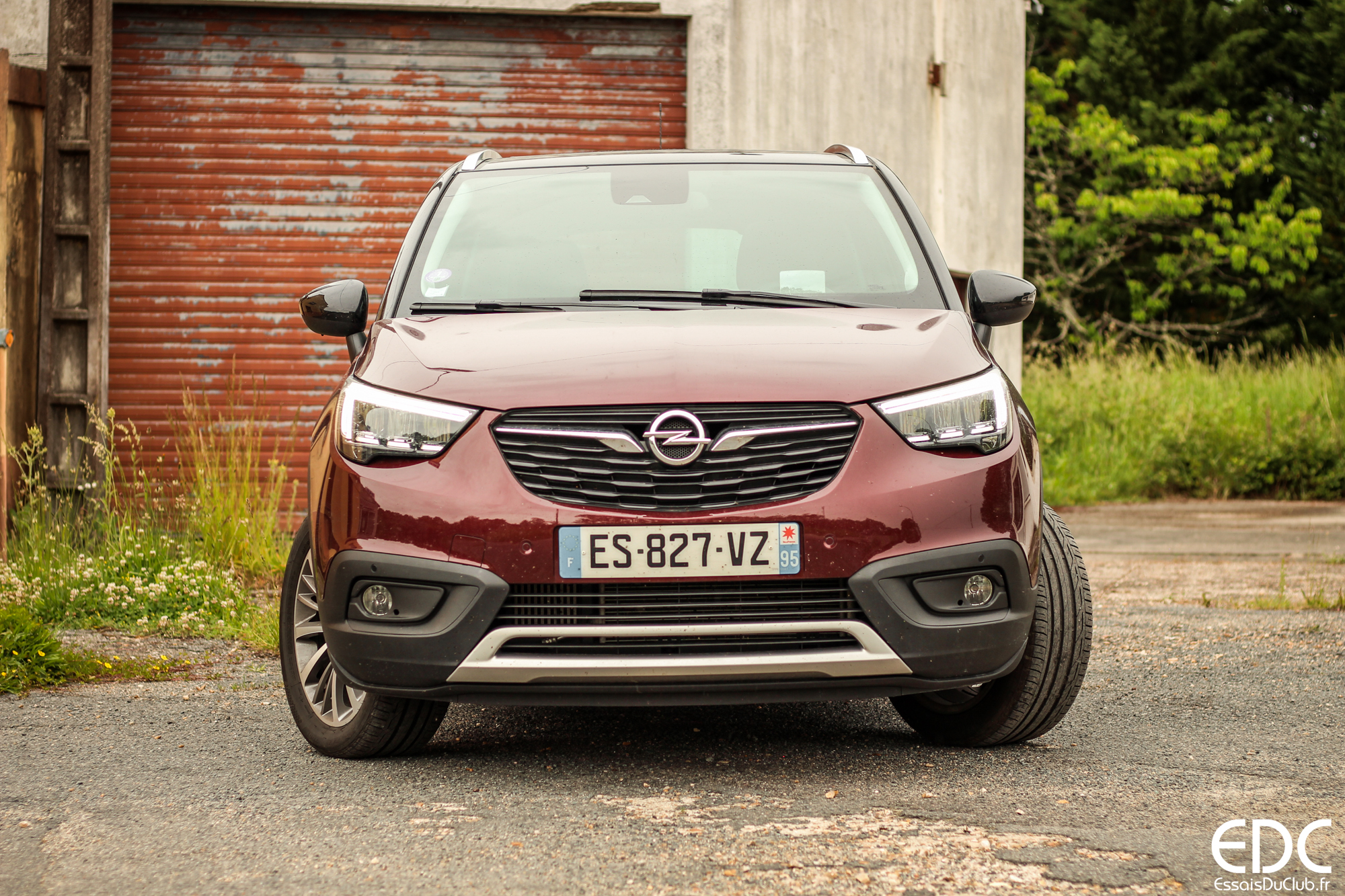 Opel Crossland X face