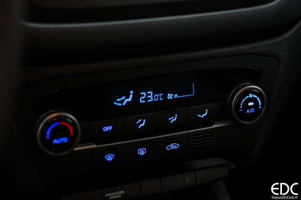 Hyundai i20 climatisation